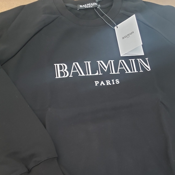 Mens Small Balmain Paris Sweatshirt - Picture 3 of 7